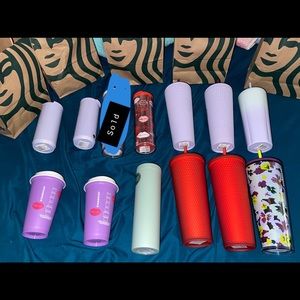 Valentine Starbucks cups